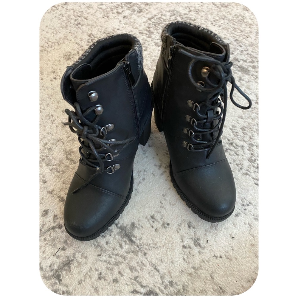 Torrid Heeled Combat Boot